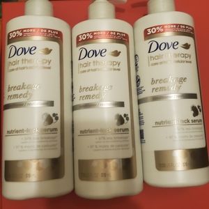 3 Dove hair therapy conditioner